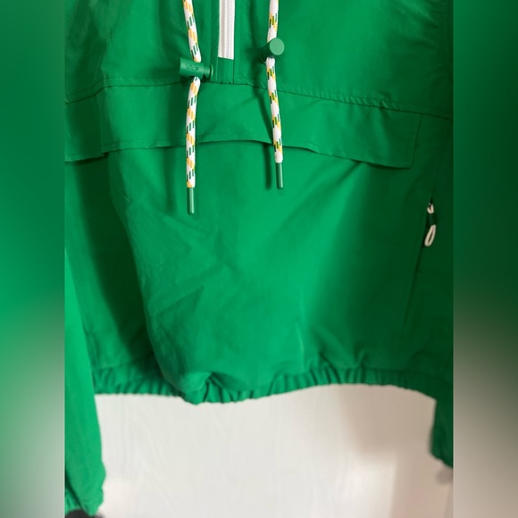 Good Good Golf Women's The Bay Windbreaker Jacket Kelly Green Size L - Picture 6 of 16